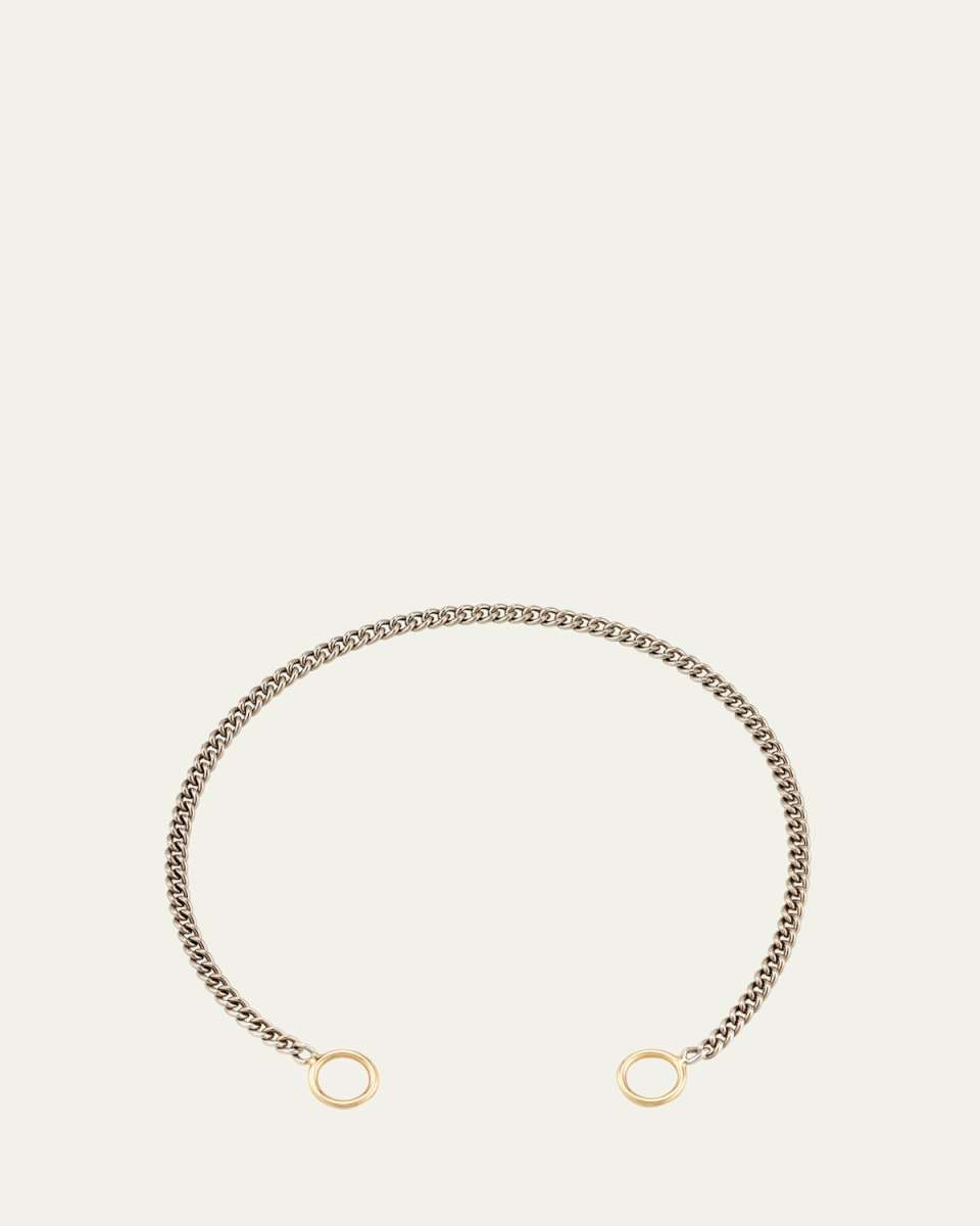 Not So Heavy Curb Chain Bracelet, Silver